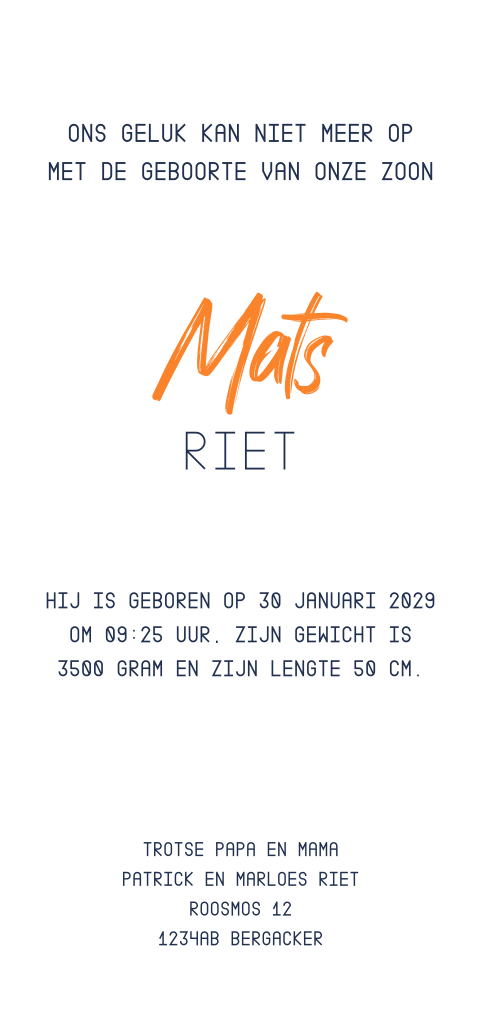 Kaart binnenkant