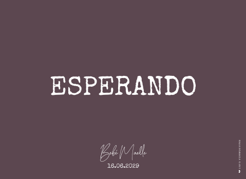 Wijnetiket liggend | 5 stuks donker paars Spaans etiket