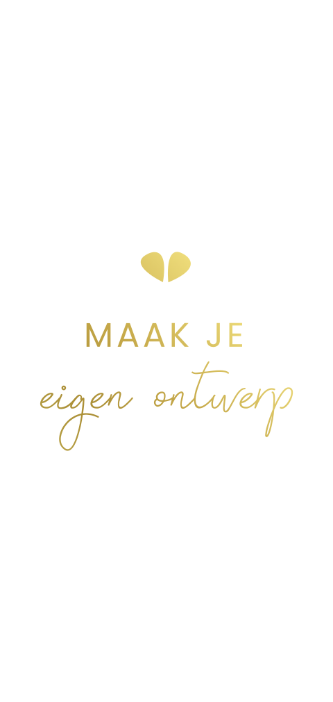 Langwerpig folie - enkel staand