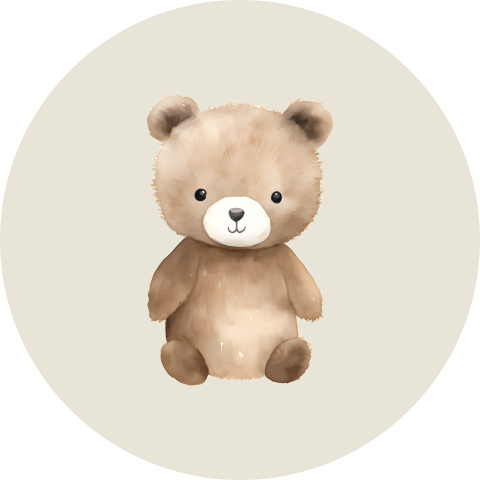 Sluitzegel lief beertje