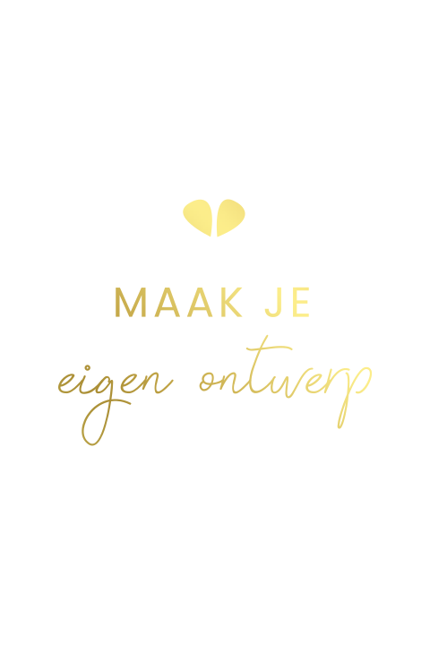 Rechthoekig folie - dubbel staand