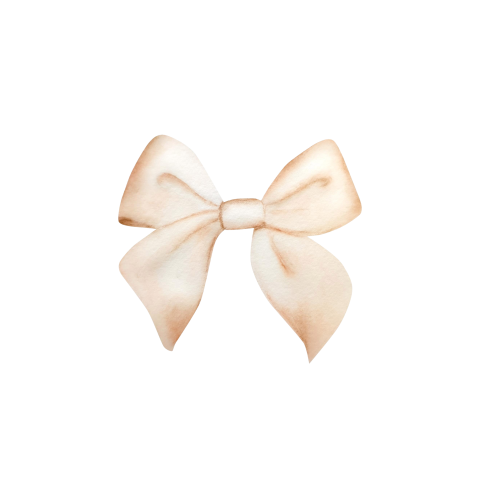 Sluitsticker Strik beige