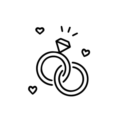 Sluitsticker Trouwringen