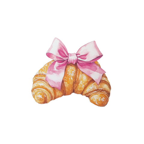 Sluitsticker croissant