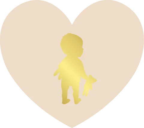 Gouden envelopstickers, hartzegel met reliëf, zelfklevend voor Gouden envelopstickers, hartzegel met reliëf, zelfklevend voor