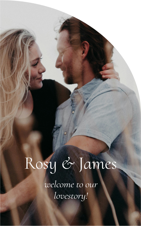 Welkomstbord bruiloft halve boog foto lovestory