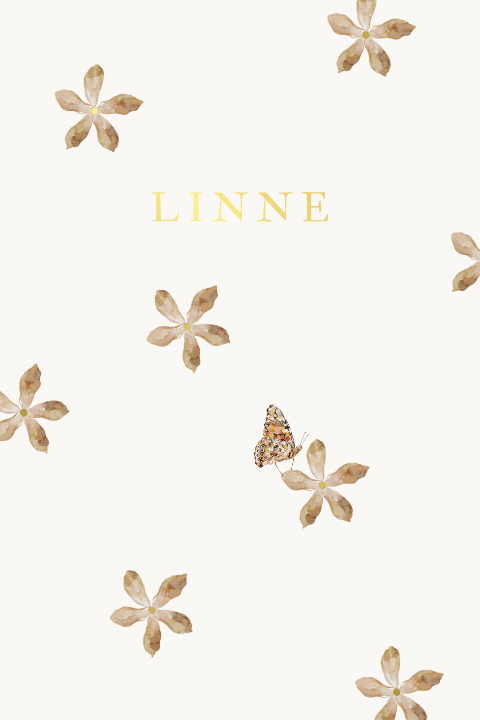 Luxe poster aquarel bloemen vlinder meisje kinderkamer goudfolie