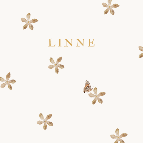 Geboortetegeltje 15cm bloemen vlinder kraamkado