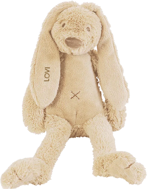 Happy Horse Richie konijn 38cm beige geborduurde naam