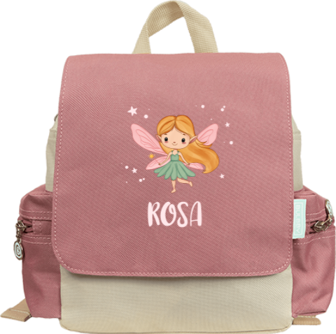 Rugzak Adventure met naam en een fee