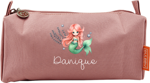 Etui met zeemeermin en naam