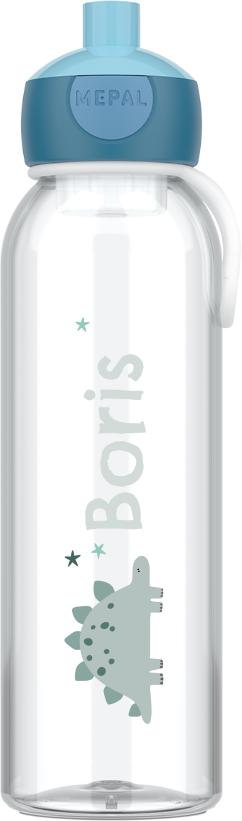 Mepal Campus waterfles met naam en stoere dino