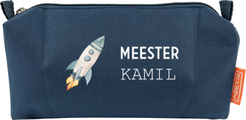 Etui met racket voor Meester