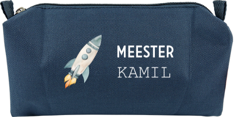 Etui met racket voor Meester