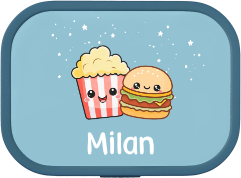 Mepal broodtrommel campus met Kawaii illustraties en naam