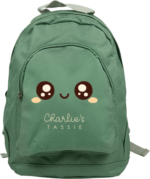 Lieve rugzak junior met kawaii-gezicht