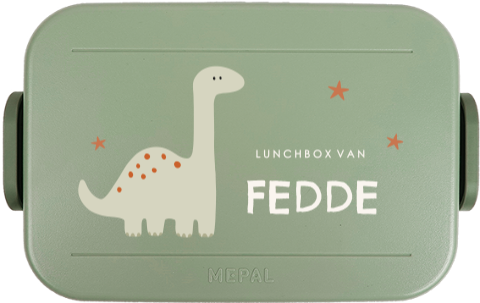 Mepal lunchbox To Go met dino illustratie