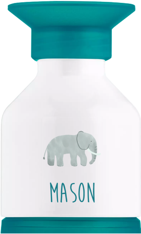 Dopper drinkfles met een olifant en naam