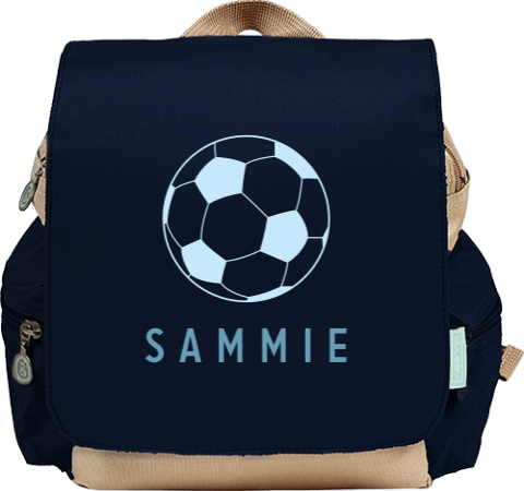 Rugtas Adventure met naam en voetbal