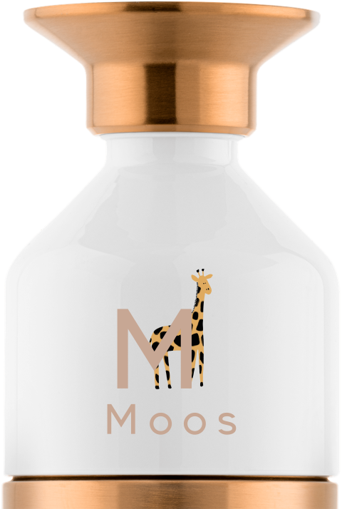 Dopper Steel met giraffe en naam