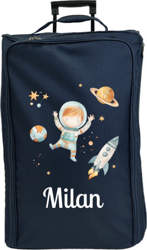 Reistrolley XL met ruimte thema en naam