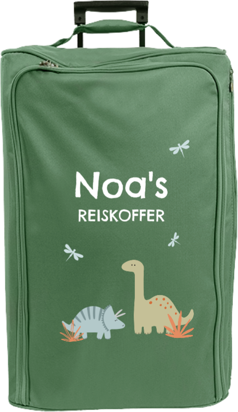 Avontuurlijke reistrolley XL met dino's