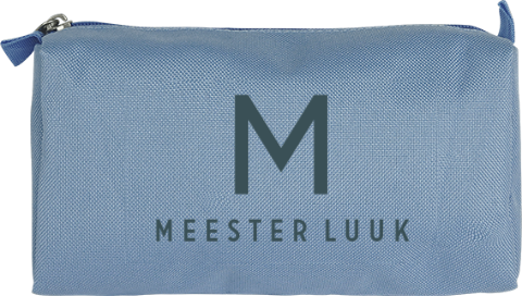 Etui met initiaal voor Meester