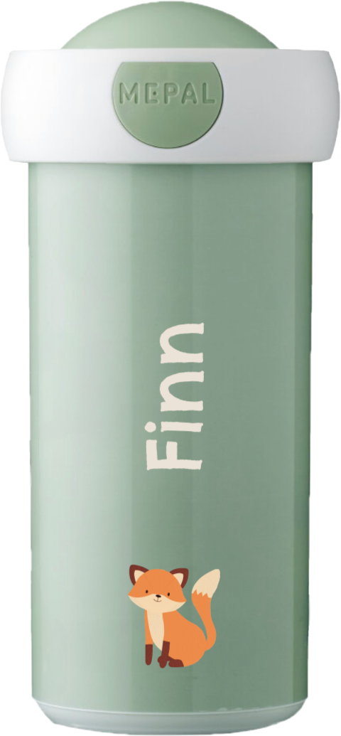 Mepal drinkbeker Campus met naam en vosje