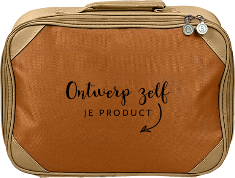 Koffer met naam en eigen ontwerp