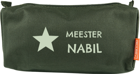 Etui met ster voor Meester
