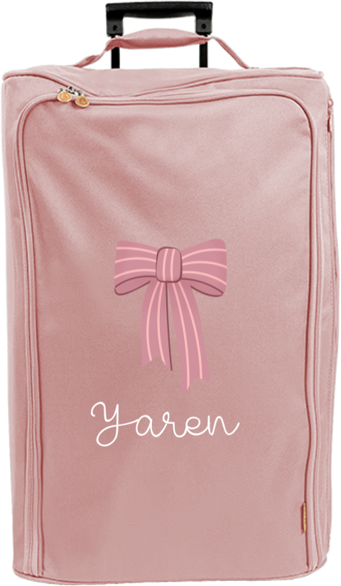 Reistrolley XL met naam en strik