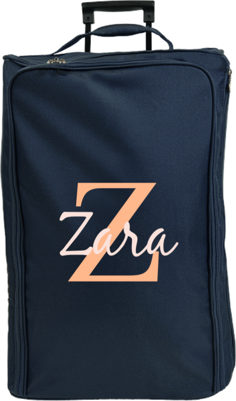 Reistrolley XL met naam en initiaal