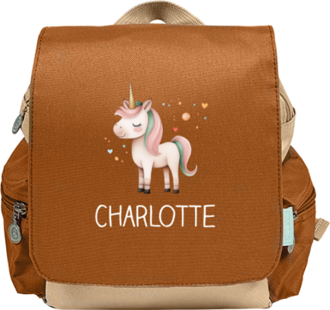 Rugzak Adventure met eenhoorn naam