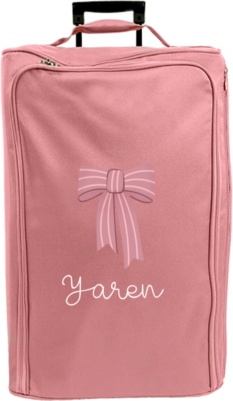 Reistrolley XL met naam en strik