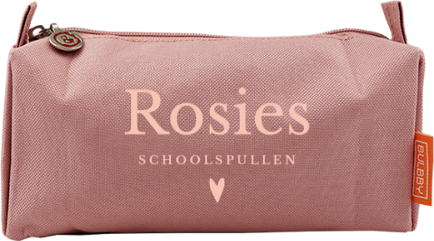 Hippe etui met naam en hartje