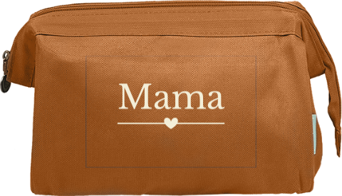Toilettas met mama en hartje