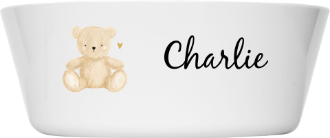 Kinderkommetje met naam en teddybeertje