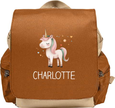Rugzak Adventure met eenhoorn naam