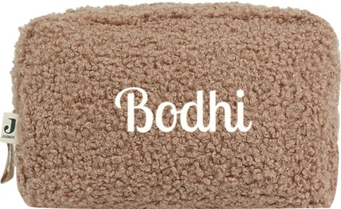 Jollein teddy etuis met geborduurde naam