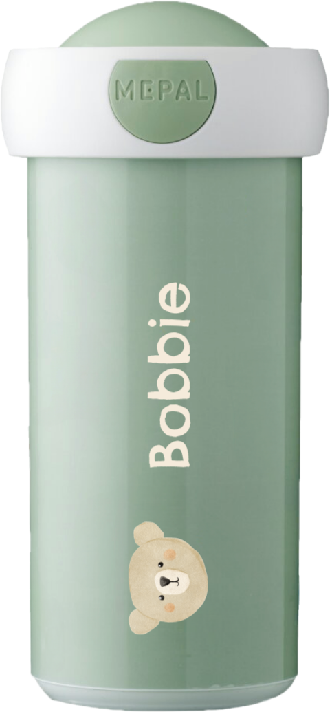 Mepal drinkbeker Campus met naam en beer