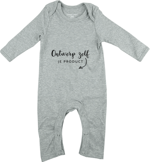 Babypakje met zelf ontwerpen