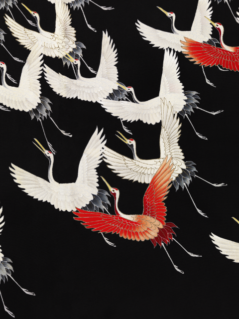 Affiche de grues volantes - Anonyme