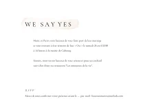 Faire-part de mariage bohème avec jolies illustrations