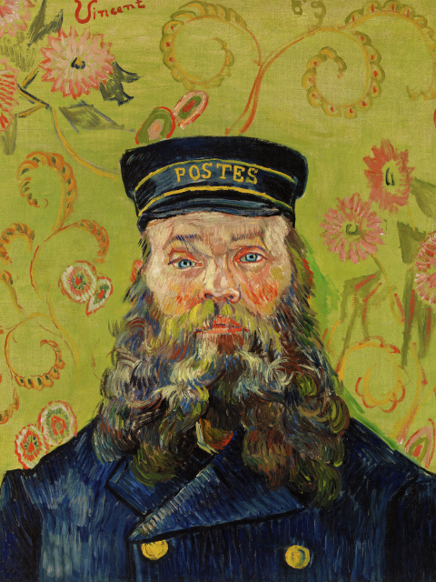 Affiche Van Gogh Le facteur Joseph Roulin