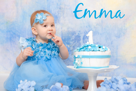 Carte d'invitation pour l'anniversaire d'un enfant avec des confettis