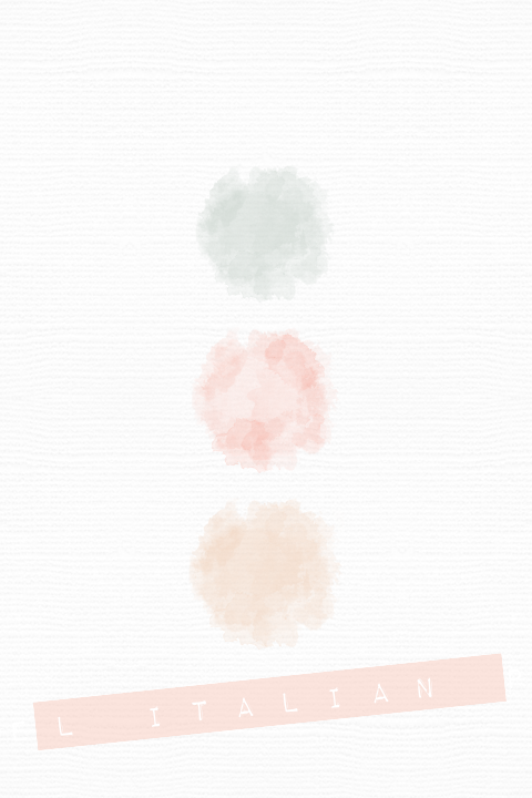 Carte de code vestimentaire avec un look aquarelle discret