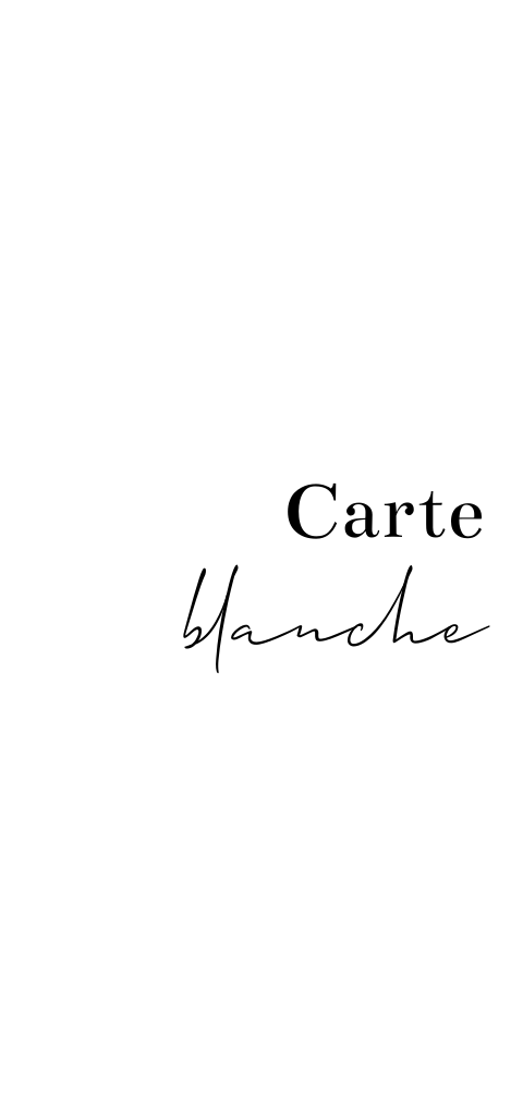 Faire-part de mariage vierge dans une forme spéciale