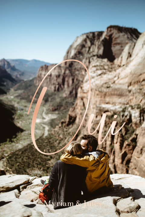 Faire-part mariage avec dorure, format paysage simple, à créer