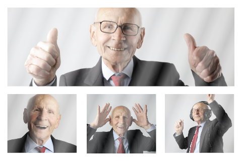 Créez votre propre invitation - quatre photos