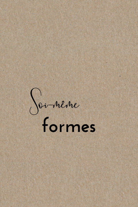 Carte de Pâques en papier kraft en format portrait